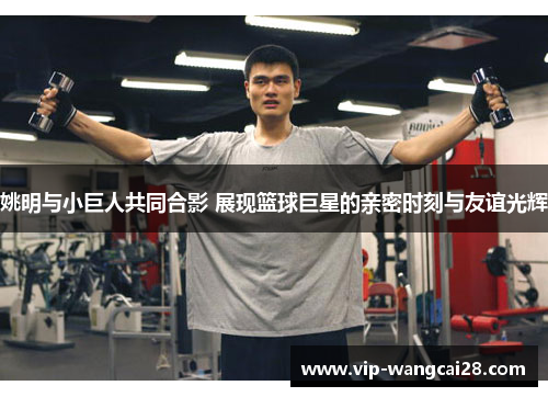 姚明与小巨人共同合影 展现篮球巨星的亲密时刻与友谊光辉